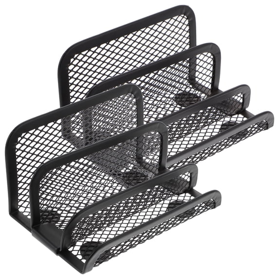 WRISTBIQUE Card Display Stand Metal Black 2Pcs 11.8X7.9X3.9in