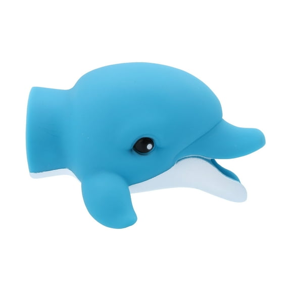 Pungan faucet extender Kids Bath Spout Cover Faucet Safety Guard for Bathtub - Dolphin,4.13"X3.35"X2.56"