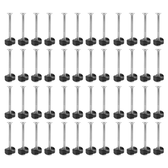 Pungan fixing screws 48Pcs Trampoline Screws Sturdy Screws Durable Fixing Screws Long Screws Trampoline Accessories,2.99"X0.47"X0.47"