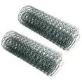 thumbnail image 1 of Pungan floral wire net 2 Rolls Green Floral Chicken Wire Mesh for Gardening and Floral Arrangements,94.49"X11.81"X0.08", 1 of 10