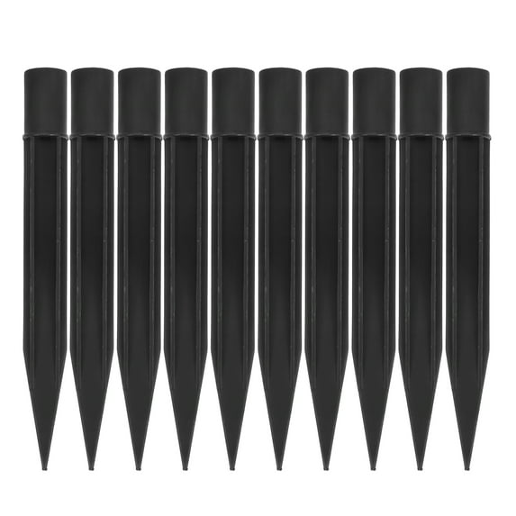 Pungan ground spikes Solar Light Stakes for Outdoor Garden, 10 Pack,5.79"X0.79"X0.64"