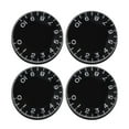 thumbnail image 1 of Pungan Electric Guitar Control Knobs Set - Volume and Tone Replacement Parts, Guitar Accessories, 1.02 x 1.02 x 0.47 Inches, 1 of 4