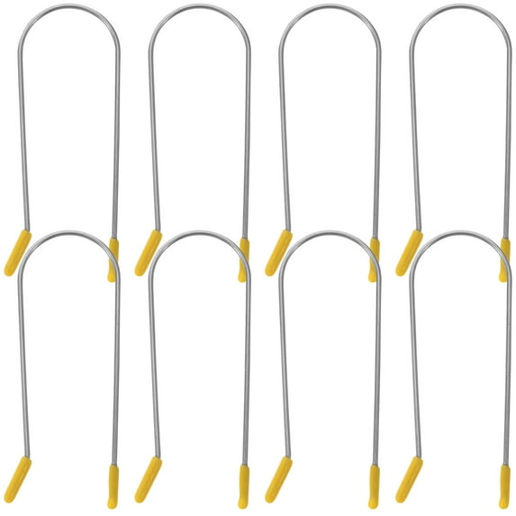 Pungan hot roller clips 16pcs Hot Curler Clips for Most Sized Rollers,2.76"X1"X0.12"