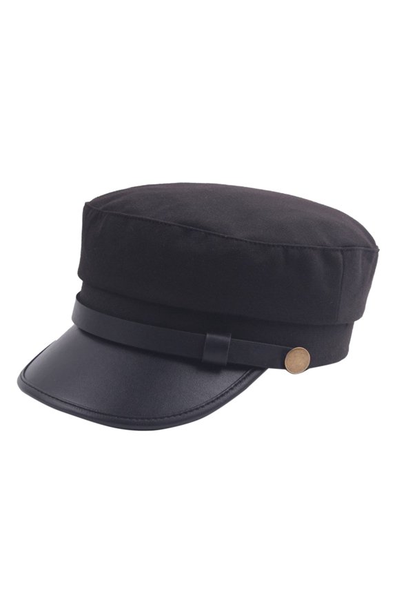 Unisex Beret Hat Sailor Cap Newsboy Peaked Fisherman Fiddler Style, Size 9.45" x 6.69" x 3.94"