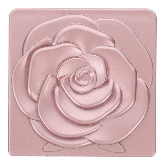 WRISTBIQUE Mirror For Desk Compact Mini Mirror Pink ABS Glass 1Pcs for Makeup