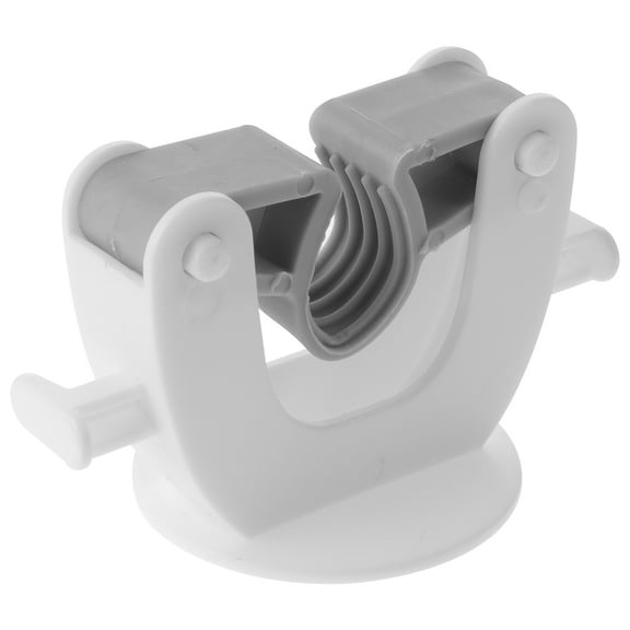 ELAYARD  Mop Broom Hanger, 2Pcs No-Drill Bathroom Storage, High Durability