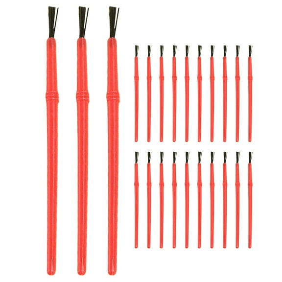 Pungan paint brush 50pcs Convenient Painting Brush Watercolor Brush Acrylic Small Painting Tool Painting Supply,4.13"X0.2"X0.2"