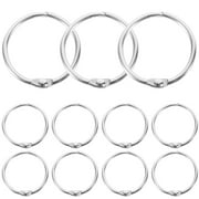 Pungan paper rings 20pcs Binder Clips & Rings for Office & Scrapbooking,1.18"X1.18"X0.08"