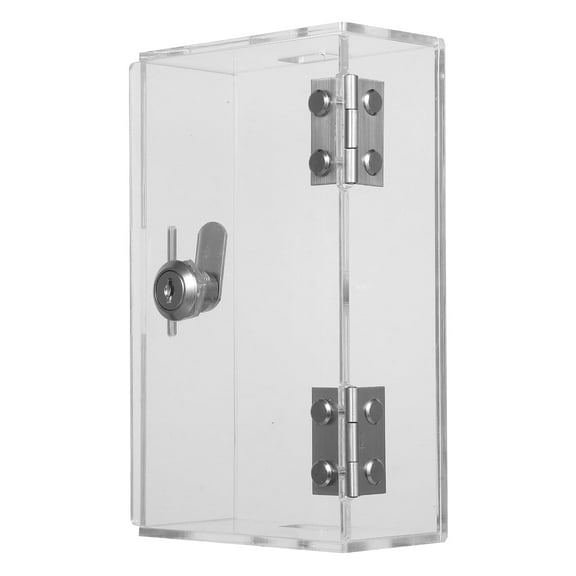 Pungan phone lock box Phone Lock Box Transparent Multi-Purpose Smartphone Lock Box for Students,7.32"X4.33"X2.36"