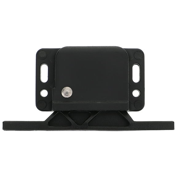 WRISTBIQUE Push and Close Door Latch Black Plastic 1Pcs