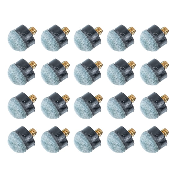 WRISTBIQUE Billiards Cue Tip Pool Cue Tips 20 Pcs
