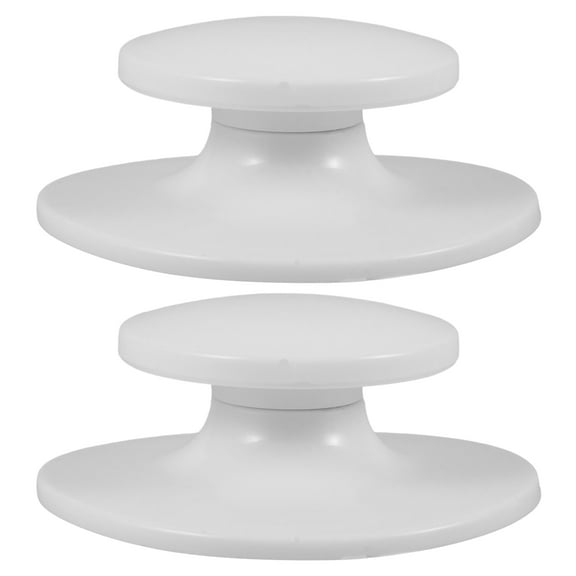 Pungan pot lid knob 2pcs Universal Pot Lid Knob Replacement Pan Lid Handle Kitchen Cookware Pan Lid Holding Knob,2.56"X2.56"X0.98"