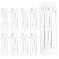 thumbnail image 1 of WRISTBIQUE Kitchen Cabinet Shelf Clips Plastic 20Pcs 6.05X1.80X1.20Cm, 1 of 10