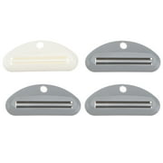 Pungan toothpaste squeezer Toothpaste Tube Squeezer 4 Pack (Random Colors),3.35"X1.38"X0.39"