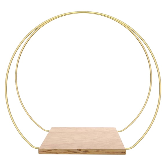 WRISTBIQUE Simple Design Metal Hoop for Home and Wedding Decor 1Pack