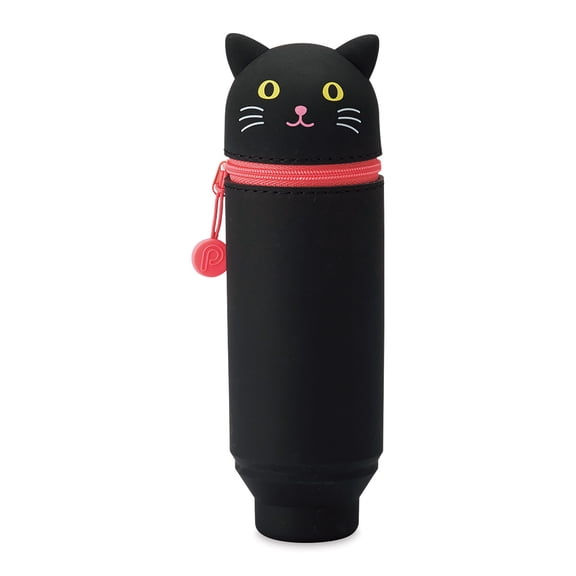 PuniLabo Stand Up Pen Case - Black Cat