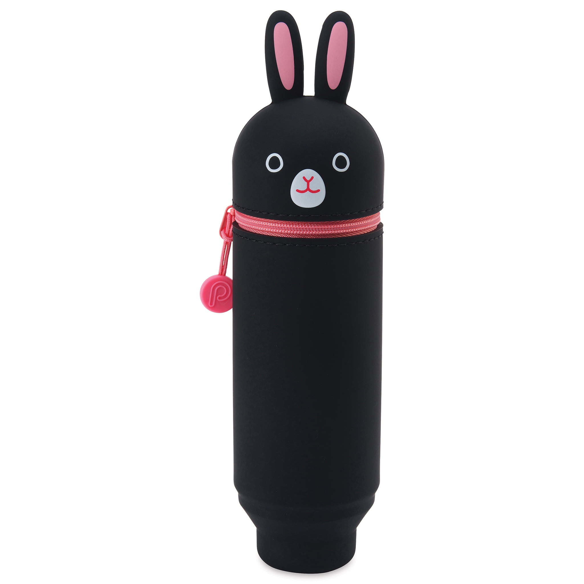 PuniLabo Stand Up Pen Case Black Rabbit