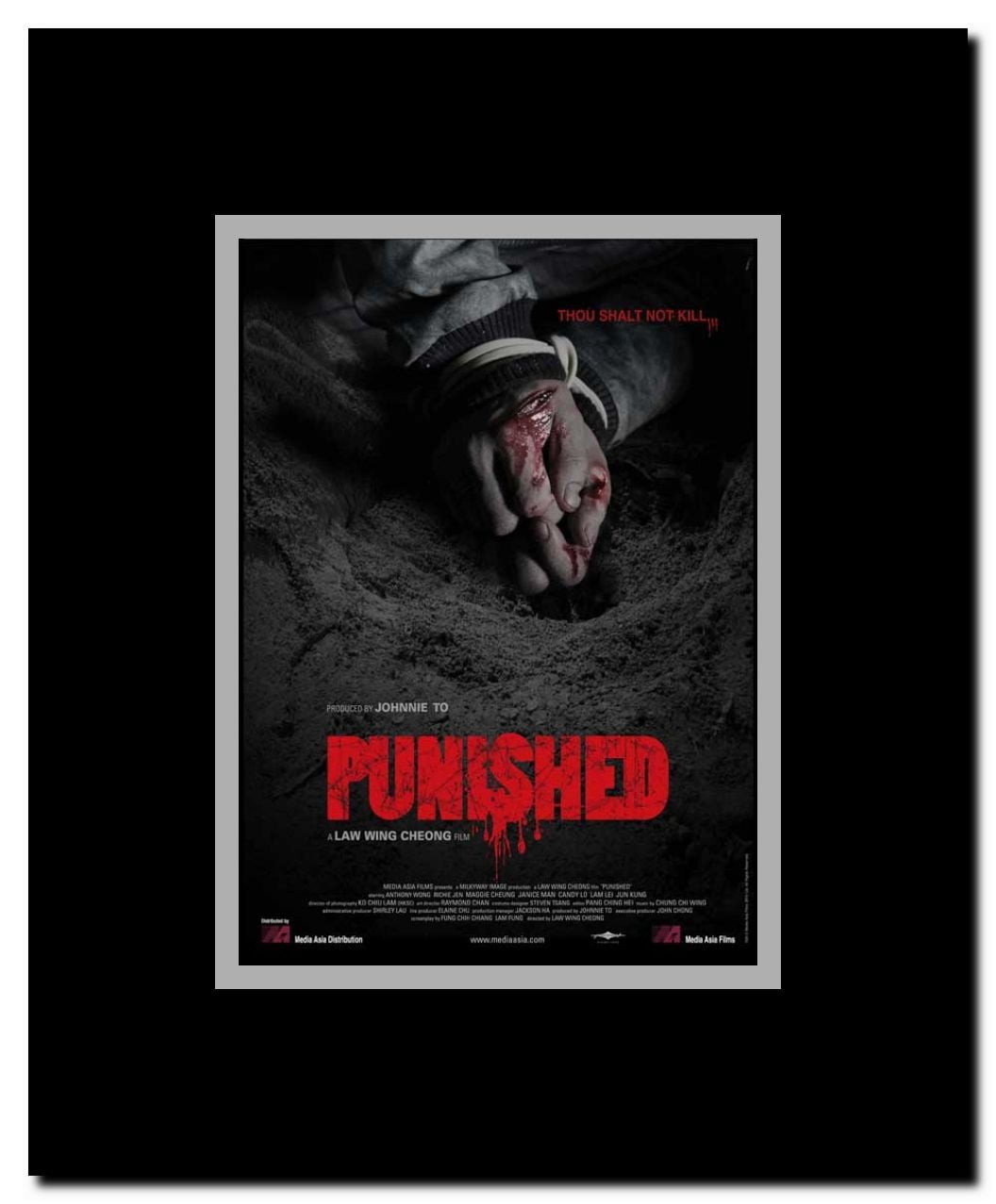 Punished Framed Movie Poster