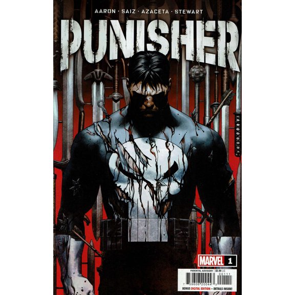 Punisher (13th Series) #1 VF ; Marvel Comic Book