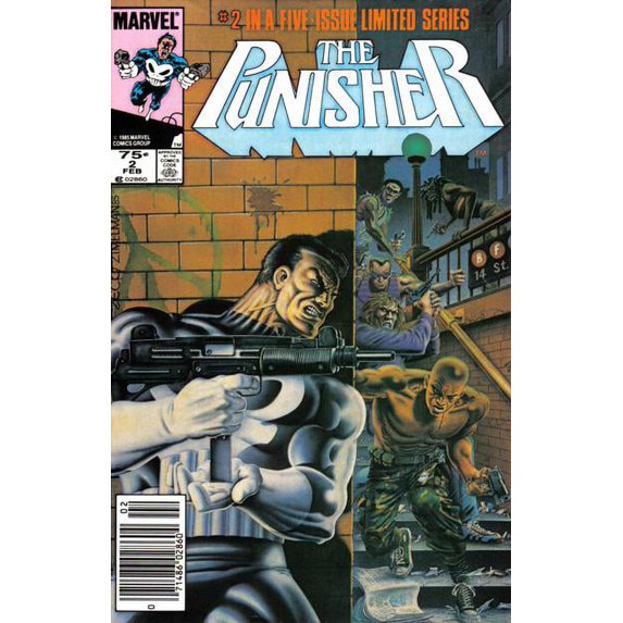 Punisher (1st Series) #2 (Newsstand) VF ; Marvel Comic Book