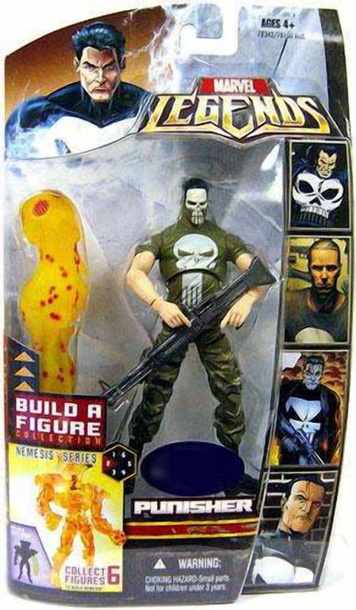 Punisher Action Figure Vietnam Painted Face Variant Marvel Legends