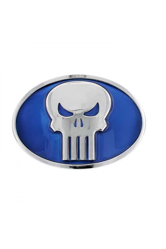 Blue Oval Belt Buckle