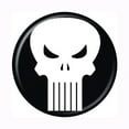 thumbnail image 1 of Punisher Skull Symbol Button, 1 of 2