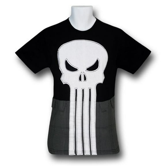 Punisher Cut and Sewn Symbol T-Shirt-Men's Small