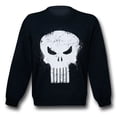 thumbnail image 1 of Punisher Distressed Symbol Sweatshirt-Men's Medium, 1 of 2