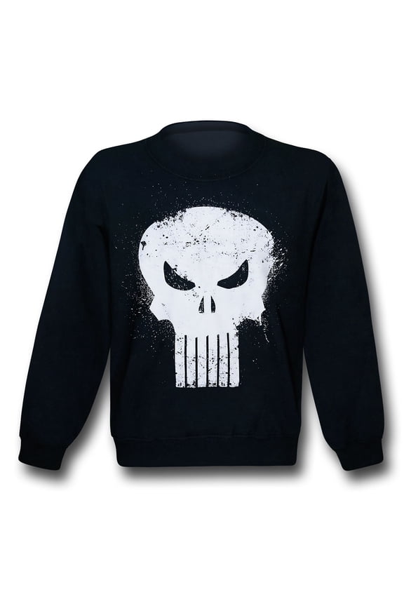 Distressed Symbol Sweatshirt-Men's Medium