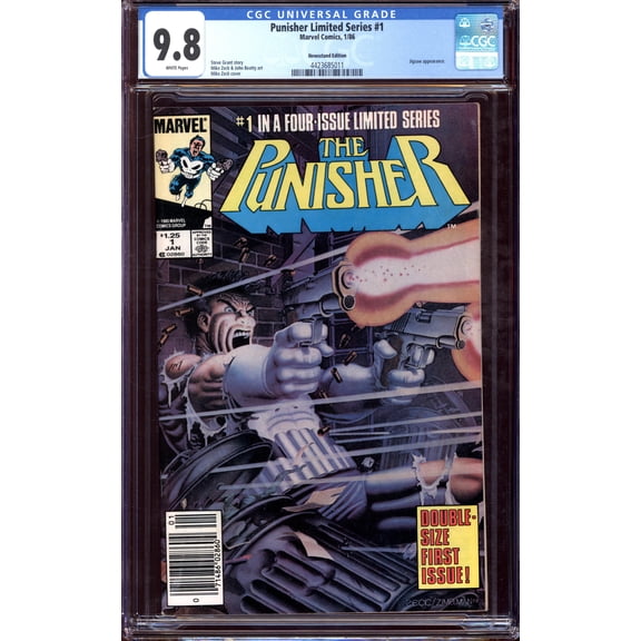 Punisher Limited Series #1 - CGC 9.8 Comic Book