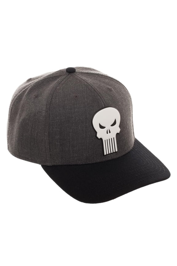 Punisher Logo Curved Snapback