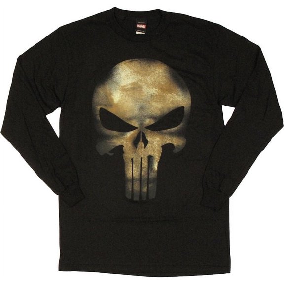 Punisher Movie Skull Long Sleeve T Shirt