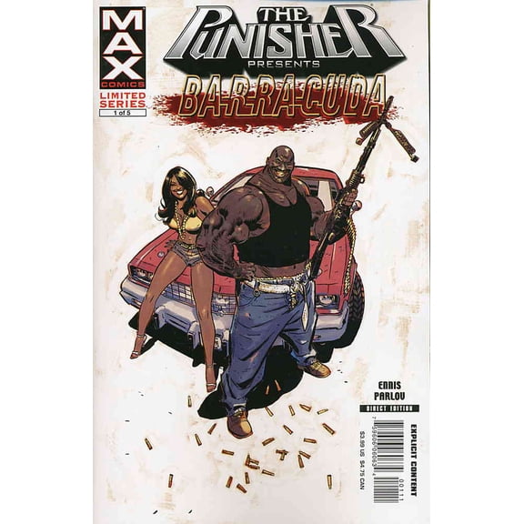 Punisher Presents: Barracuda Max #1 VF ; Marvel Comic Book