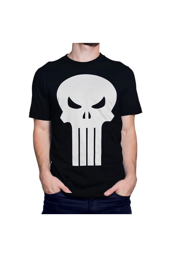 White Skull T-Shirt - Medium