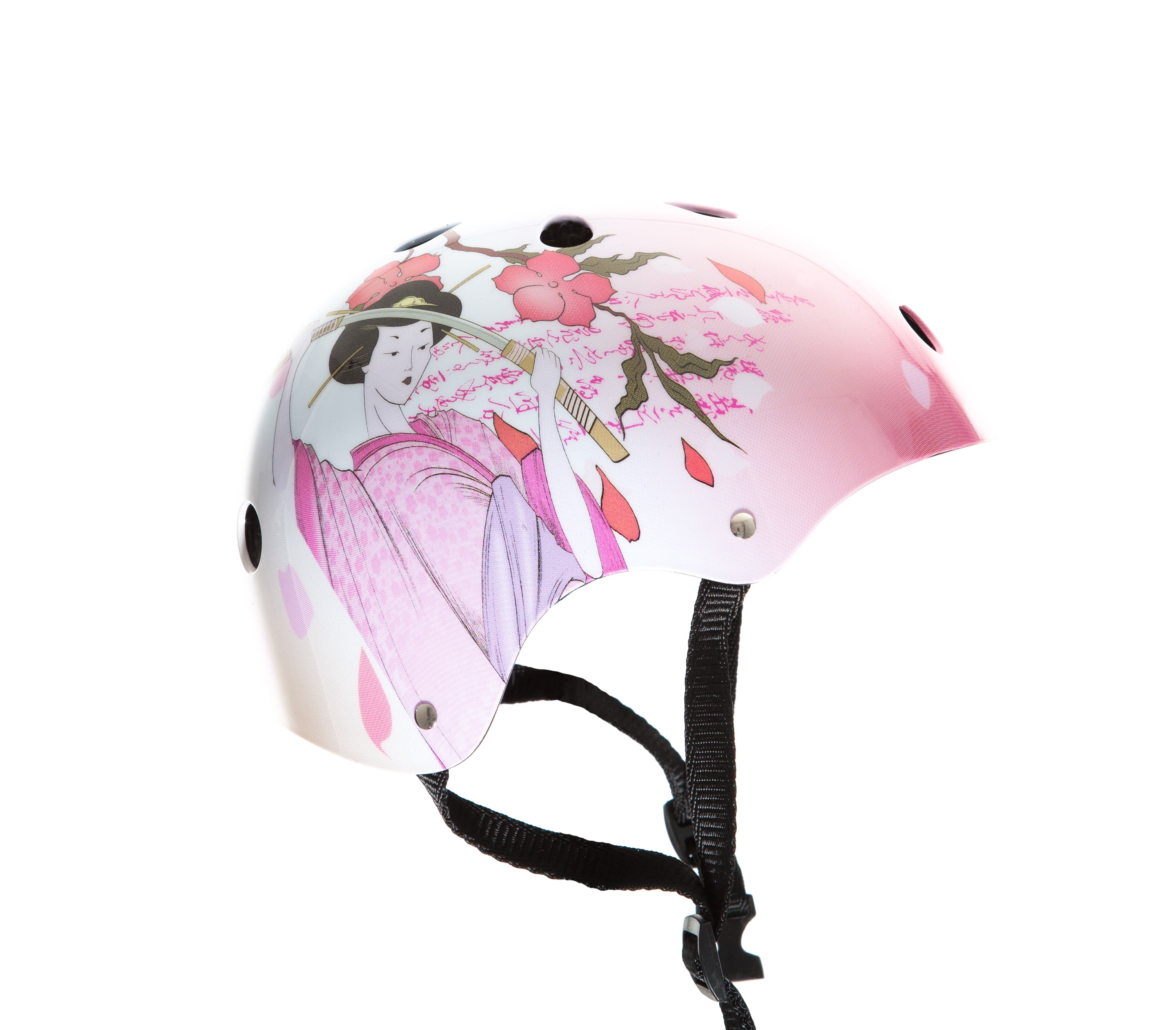 Punisher Samurai Skateboard Helmet, Medium, Youth