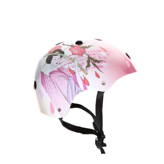 Punisher Samurai Skateboard Helmet, Medium, Youth