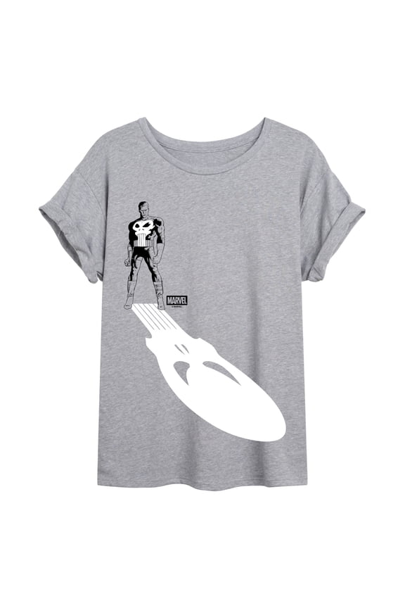 - Shadow Light - Juniors Oversized Graphic T-Shirt