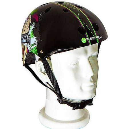 Punisher Skateboards Jinx Adjustable All-Sport Skate-Style Helmet, Medium