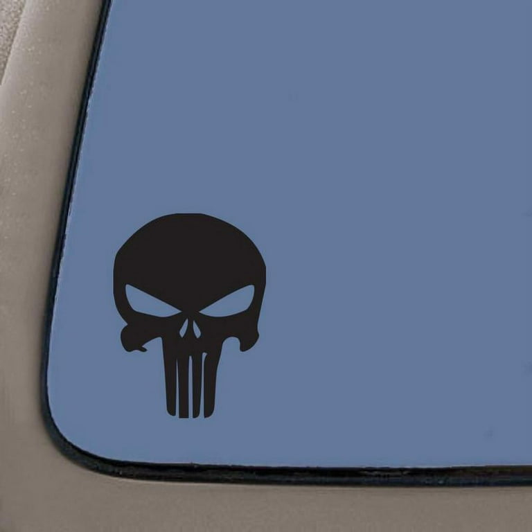 Punisher Skull Window Decal Sticker