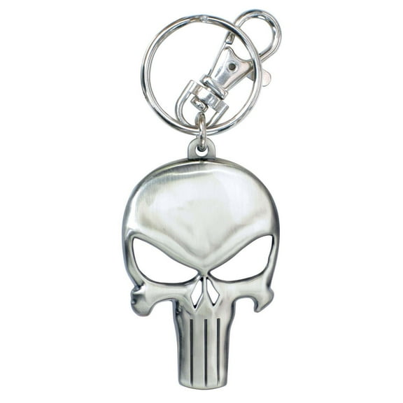 Punisher Pewter Keychain