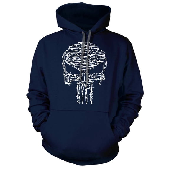 Punisher Skull Made of Guns Hoodie