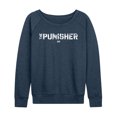 thumbnail image 1 of Punisher - The Punisher - Women's French Terry Long Sleeve Pullover, 1 of 4