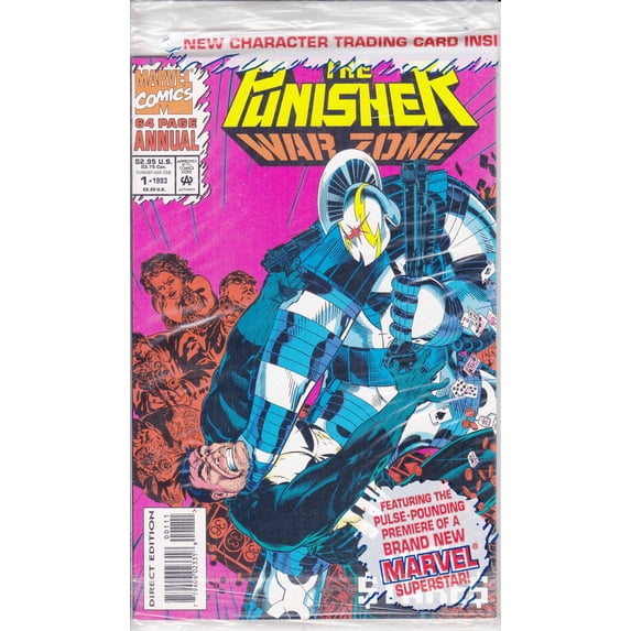 Punisher, The: War Zone Annual #1 (with card) VF ; Marvel Comic Book