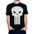 thumbnail image 1 of Punisher White Skull T-Shirt-3XLarge, 1 of 4
