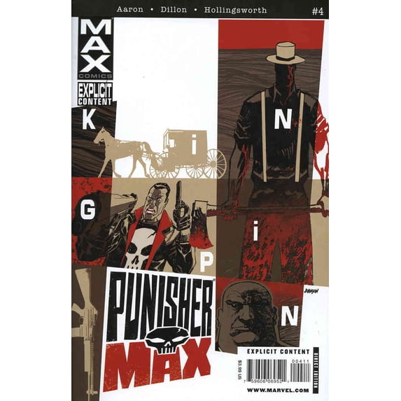 PunisherMax #4 VF ; Marvel Comic Book
