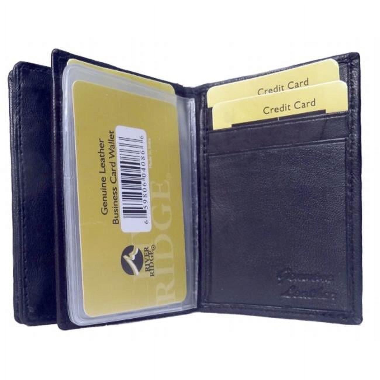 Punita Leathers Inc 04086 Punita Leathers Inc 04086 Lamb Bi Fold Business Card Wallet