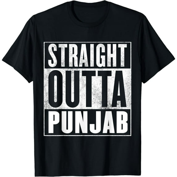 Punjab India - Straight Outta Punjab T-Shirt
