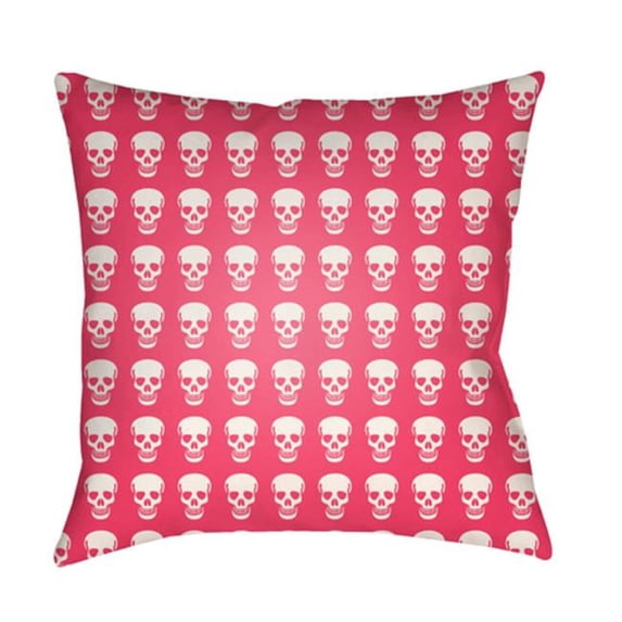 Surya PK008-2020 Punk 20 x 20 x 4 in. Throw Pillow, Pink - Medium