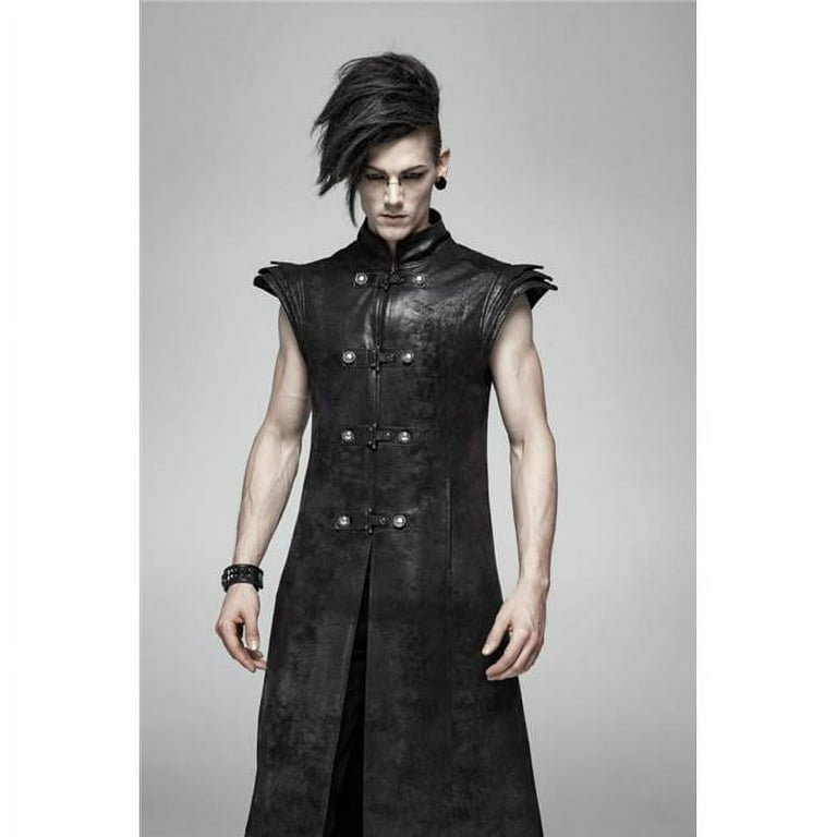Punk Armor Long Vest, Black - Extra Large - Walmart.com